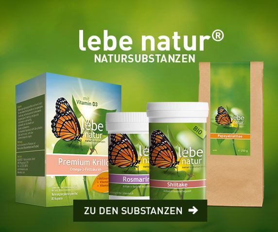 Natursubstanzen von lebe natur